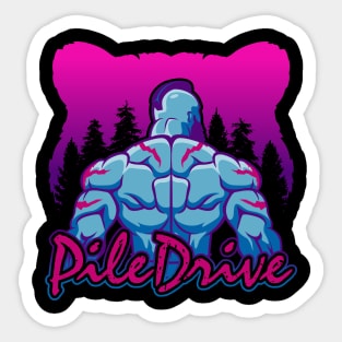 PileDrive HD Sticker